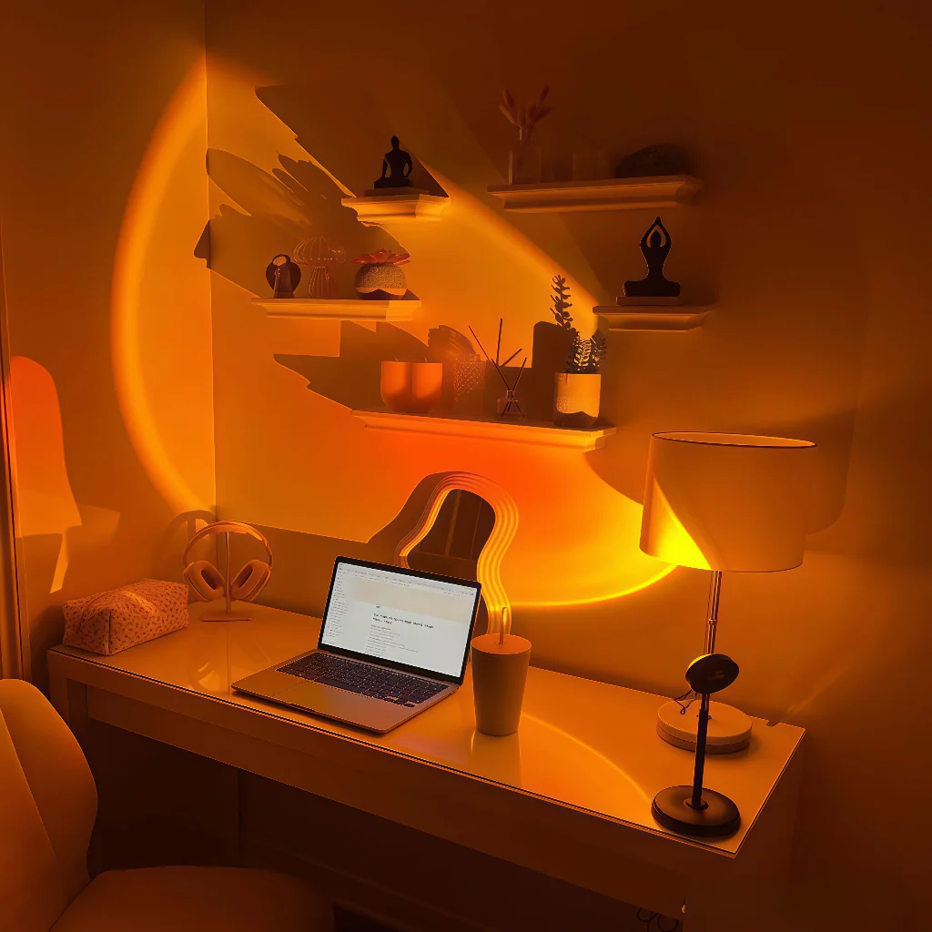 RGB 16 Color Sunset Lamp - Image 5